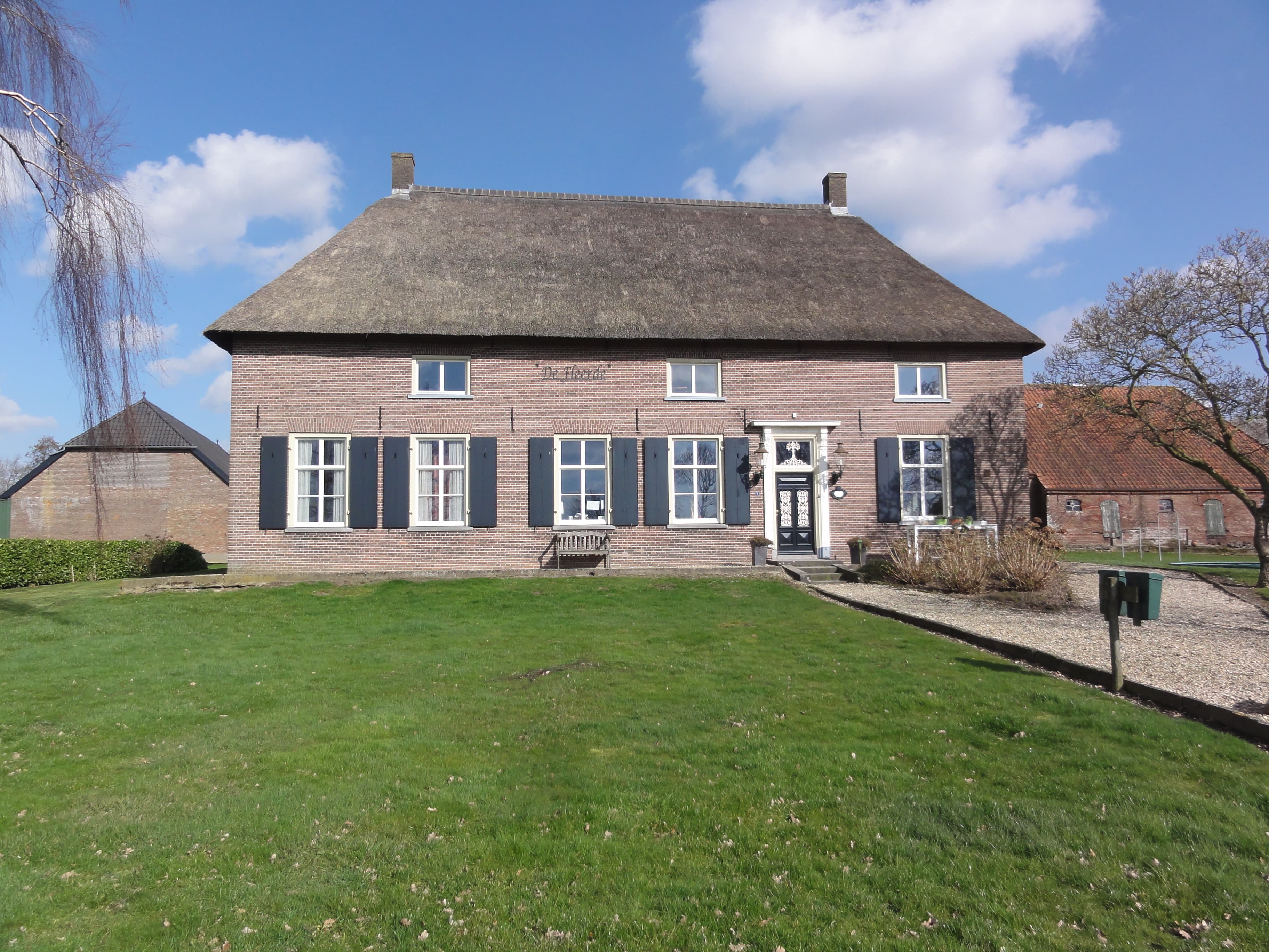 Rustige vakantiewoning op het platteland, omringd door natuur